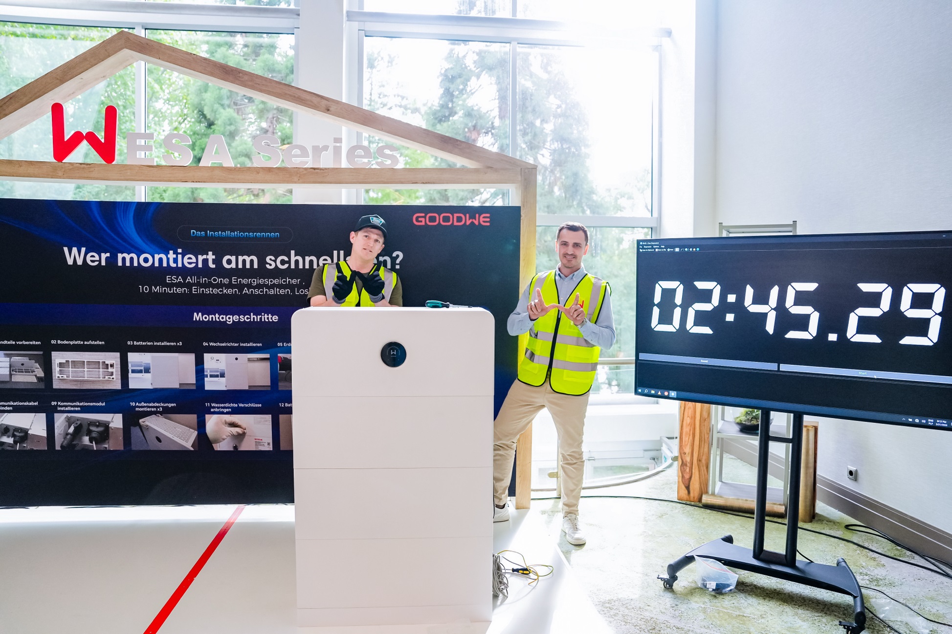 Champions of the challenge were two installers from Neukirchen (Hemau) and Hofgeismar.jpeg